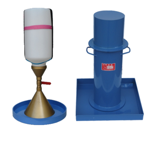 جهاز اختبار كثافة الرمال مجموعات اختبار كثافة حقل التربة مجموعات اختبار استبدال الرمال اسطوانة FDT جهاز مخروط الرمال - Product Image 3