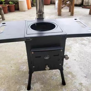 Nuevo producto, estufa portátil para <span class=keywords><strong>barbacoa</strong></span>, chimeneas de leña para tiendas de campaña con patas plegables - Product Image 3