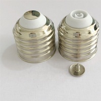 Douille de lampe en plastique et céramique personnalisée E14, adaptateur de douille E12 E14 E26 E40, base de lampe Edison 250V