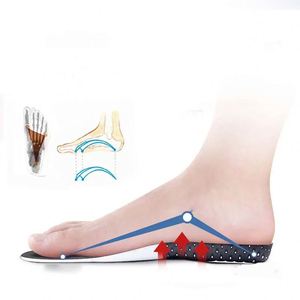 Silicone GEL Sport <b>Insoles</b> for Women Men Orthopedic Arch Support Shoe Pad Breathable Plantar Fasciitis Inserts Sole for Sneakers - Product Image 3