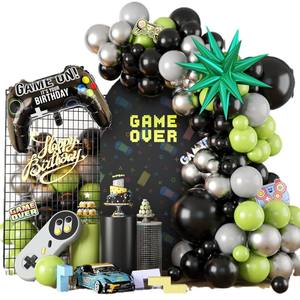Kit <span class=keywords><strong>de</strong></span> guirnalda <span class=keywords><strong>de</strong></span> <span class=keywords><strong>globos</strong></span> <span class=keywords><strong>con</strong></span> tema <span class=keywords><strong>de</strong></span> videojuegos, 100 Uds., arco <span class=keywords><strong>de</strong></span> <span class=keywords><strong>globos</strong></span> <span class=keywords><strong>de</strong></span> látex gris pizarra verde y negro <span class=keywords><strong>para</strong></span> fiesta <span class=keywords><strong>de</strong></span> <span class=keywords><strong>juegos</strong></span>, suministros <span class=keywords><strong>de</strong></span> cumpleaños <span class=keywords><strong>para</strong></span> niños - Product Image 5