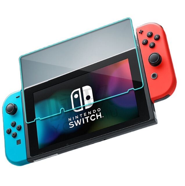 Retail 2-Pack 2.5D 0.3mm 9H Tempered Glass Screen Protector for Nintendo Switch Lite 0.3mm Ultra-thin 2.5D Curved Glass for