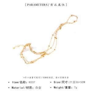 Cavigliere alla Moda in <span class=keywords><strong>Argento</strong></span> per Ragazze, Braccialetti a Catena da Spiaggia per Donne - Product Image 6