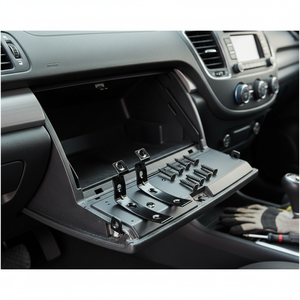 Glove <b>Box</b> Lid Hinge Repair Kit for Compatible with Audi <b>A3</b> A4 S4 B6 B7 OEM 8E2857131 - Product Image 3