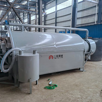 Petit Séchoir Rotatif Industriel à Chauffage Électrique pour Traitement des Grains, Poudre Minérale et Sel