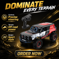 MJX H18P 1:18 Hyper GO Ford Bronco Baja 1000 Voiture RC tout-terrain 4x4 électrique brushless en métal pour escalade hors route
