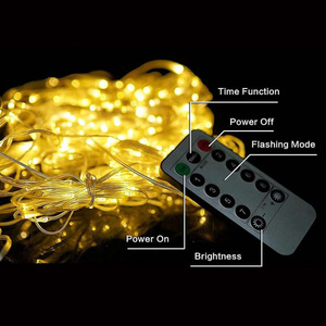 Guirlandes solaires LED Y 35828 et lumières en forme de barres de glace - Blanc chaud de Noël, étanches IP67, livraison rapide transfrontalière - Product Image 3