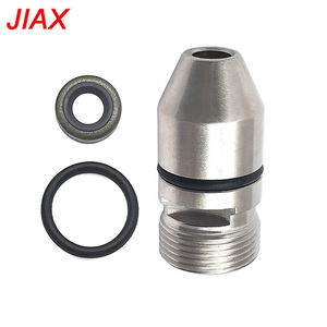 Kit de boîtier d'engrenage de compteur de vitesse TH350 Bullet, manchon de compteur de vitesse en acier avec joint torique et joint d'étanchéité métallique, pour réparer les fuites de fluide de transmission - Product Image 2
