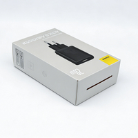 Boîte en carton personnalisée avec logo pour support de téléphone de voiture, chargeur sans fil, câble, emballage d'appareils électroniques