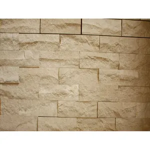 定制天然石材墙面设计石灰石大理石分体式墙面石材瓷砖