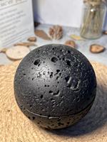 UOBOBO Boule d'aromathérapie en travertin, porte-encens, brûleur d'encens, couleur personnalisable, céramique, pour hôtel, table, marbre, maison, AROMATIQUE