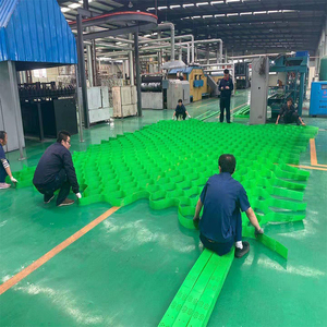Đường lái xe geocell giữ lại bức tường sỏi Lưới HDPE geocell được sử dụng trong xây dựng đường nhựa geocell - Product Image 5