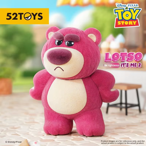 52TOYS Oso de Peluche de Fresa de Toy Story, Caja Sorpresa, Adorno de Moda Hecho a Mano, <span class=keywords><strong>Regalo</strong></span> con Embalaje <span class=keywords><strong>Original</strong></span>, Unisex, <span class=keywords><strong>para</strong></span> Festividades - Product Image 5