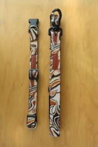 Verstelbare zachte honden- en kattenhalsband met gepersonaliseerde duurzame, modieuze katoenen halsband voor huisdieren - Product Image 3