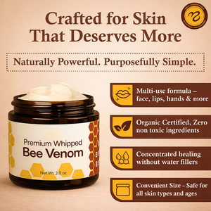 Crème au venin d'abeille pour le soin complet de la peau du corps et du visage, personnalisée OEM/ODM, avec soulagement de la douleur - Product Image 4