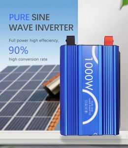 เครื่องแปลงไฟฟ้าความถี่สูง 12V/24V/48V AC 110V/220V/230V/240V คลื่นไซน์บริสุทธิ์เดี่ยว 2000W ระบบไฮบริดพลังงานแสงอาทิตย์แบบออฟกริด ตัวเครื่องอะลูมิเนียม - Product Image 3