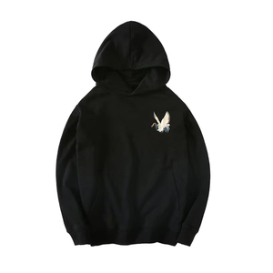 KingSen Custom Embroidered Logo Knitted Cotton Autumn Streetwear Hoodie <b>for</b> <b>Men</b> Breathable Eco-Friendly Fabric Y2K Loose Fit - Product Image 1