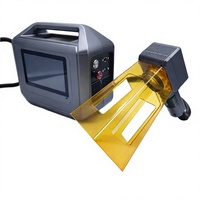 Machine de gravure laser à fibre portable 20W 30W, type prise, avec support IA CNC, facile à utiliser, prend en charge DXF DST, graveur de métal