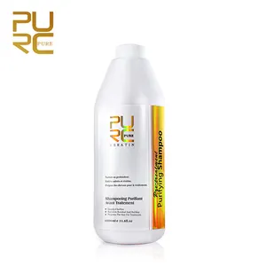 Private Label Opens Cuticle Clarifying Shampoo Deep Cleansing Purifying Hair Shampoo Before Keratin Treatment Shampoo