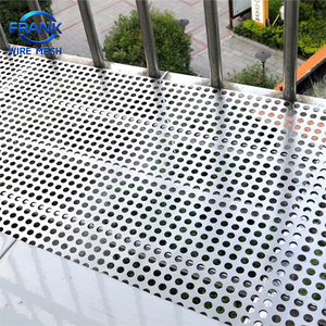 Panneaux de treillis métallique perforé en acier inoxydable à trous ronds en aluminium pour <span class=keywords><strong>la</strong></span> décoration de bâtiments - Product Image 5