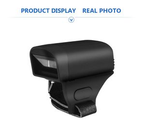 QUNSUO-S02 portatile Mini interfaccia USB Wireless indossabile 1D/2D <span class=keywords><strong>Scanner</strong></span> di codici a barre per l'inventario nei supermercati disponibili - Product Image 1