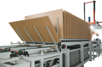 Nouvelle condition de presse à chaud pour la colle à bois et laine pour compresser les panneaux dans l'usine de fabrication avec composant moteur central