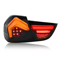 Feux arrière pour BMW Série 3 E90 2009-2012, couleur claire, feu arrière, feu de frein arrière, plug and play, feux de jour