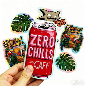 Làm cho logo của riêng bạn chết cắt không thấm nước ngoài trời UV bằng chứng PVC Tùy chỉnh phim hoạt hình xe máy <span class=keywords><strong>Sticker</strong></span> tùy chỉnh dán - Product Image 3