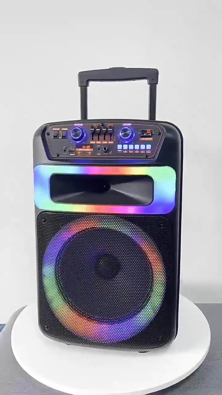 Extra Large Outdoor Bluetooth Wireless Speaker System with Microphone