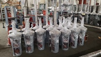 Mélangeur vertical à pales industriel JSYM pour la précipitation - Acier inoxydable 304, Moteur IE4 1,1 kW, 500-1500 tr/min, 2000 L/heure, Garantie 1 an, ISO 9001