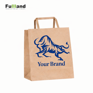 Vente d'usine, best-seller, sac en papier kraft résistant à l'eau, qualité supérieure, sac en papier recyclé - Product Image 1