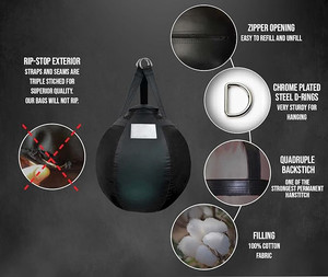 Wellshow Wrecking Ball Heavy Bag Body <span class=keywords><strong>Snatcher</strong></span> Entrenamiento de boxeo profesional Muay Thai MMA Specialty Saco de Boxeo (relleno) - Product Image 3