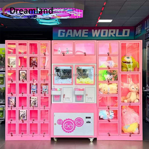 Dreamland Nouvelle Machine à griffes d'arcade <span class=keywords><strong>pour</strong></span> bonbons et poupées, à monnayeur, avec système maître-esclave et clé - Product Image 2