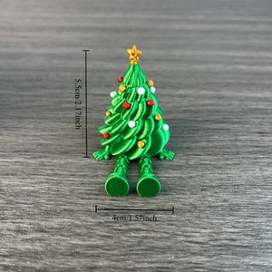 Figurina Decorativa Natalizia Rotante in Plastica Stampata in 3D - Product Image 4