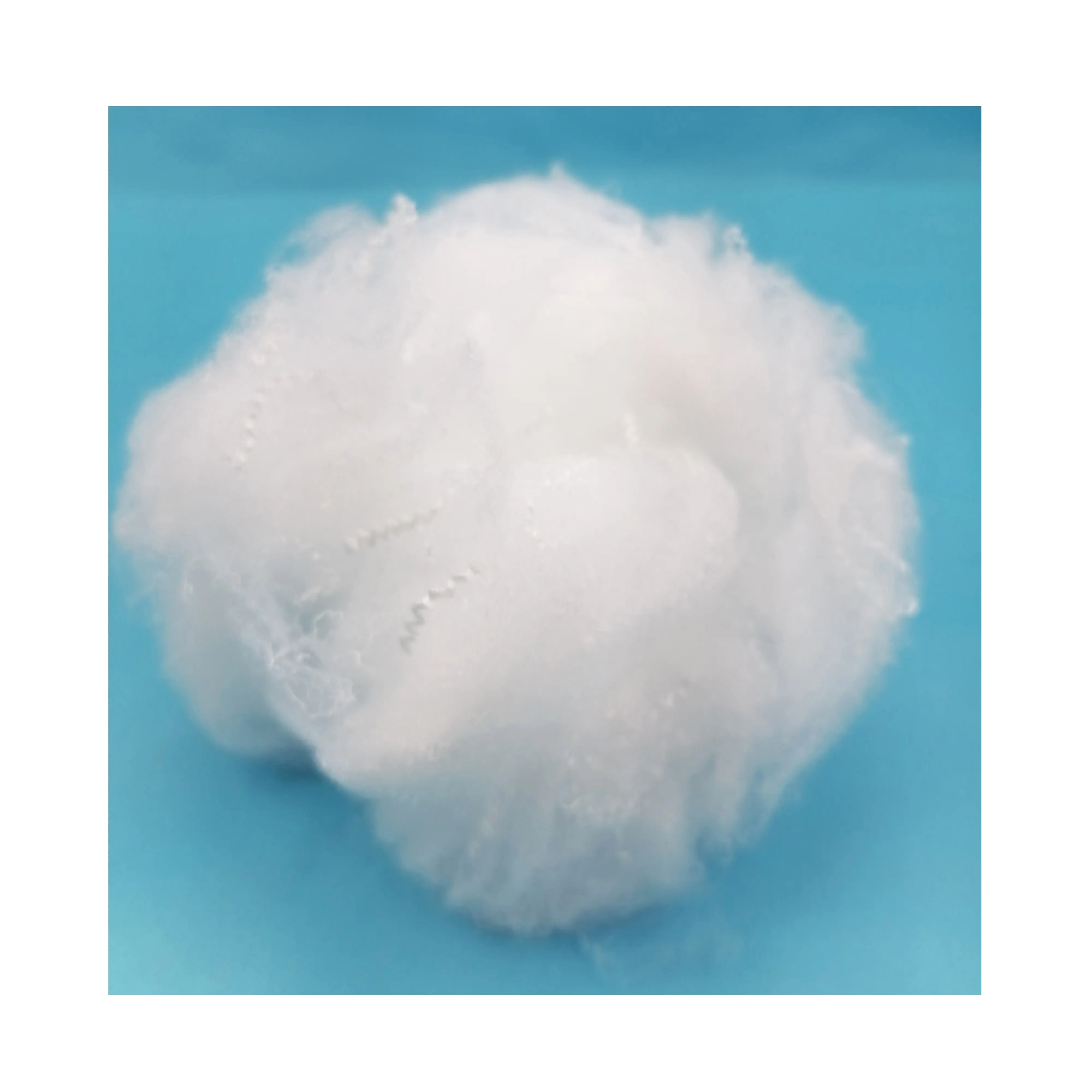 Siliconized Gel Fiber 0.7D for pillow