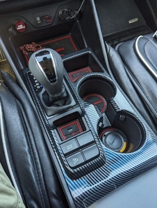 ABS Carbon Body Kit <b>Interior</b> Gear Shift Frame Cover Trim <b>Accessories</b> for 2019 WZXD - Product Image 2