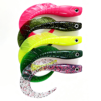 Leurre souple artificiel Bellance Source Factory OEM/ODM en gros, leurre de pêche à queue de ruban 105mm 10.5g