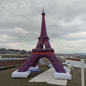 Modelo Inflable de la Torre <span class=keywords><strong>Eiffel</strong></span> de 6 m de Altura, Material Oxford Gigante, Decoración para Fiestas y Eventos Publicitarios, Incluye Inflador de Aire - Product Image 2