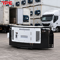 Générateur de conteneur frigorifique à clipser de 15 kW, triphasé, norme EU Stage V, groupe électrogène à clipser pour l'alimentation des conteneurs frigorifiques