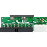 Adaptador IDE de 2.5 a 3.5, Adaptador Convertidor de Puerto PATA de Disco Duro de 2.5 Pulgadas y 44 Pines para Computadora Portátil a 40 Pines y 3.5 Pulgadas para Computadora de Escritorio