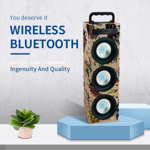 Xách tay 3.7V rạp hát tại nhà hệ thống âm nhạc với âm thanh lớn loa <span class=keywords><strong>woofer</strong></span> hộp cho máy tính & điện thoại di động bằng gỗ AUX Powered - Product Image 6