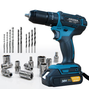 Taladro Percutor Inalámbrico Max Super Crown 2021, Nuevo, con Batería de Litio de 38V, en Oferta - Product Image 4