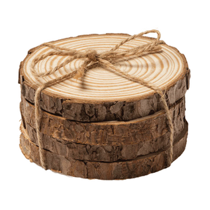 Christmas DIY Decoration Wood Slices <strong>Pine</strong> Wood Diameter 12-14cm Thickness 10 Pcs Natural Wood Burning Carving <strong>Drawing</strong> - Product Image 4