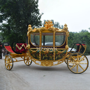 Chariot de conduite de chevaux de haute qualité, peinture de surface de qualité supérieure, pour studio photo et exposition commerciale - Product Image 5