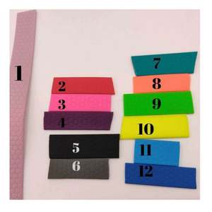 Collier et laisse <span class=keywords><strong>pour</strong></span> <span class=keywords><strong>chien</strong></span> en sangle enduite de PVC écologique, design 2022, matériau durable, texture nid d'abeille, revêtement PVC imprimé - Product Image 5