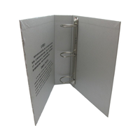 Vente en gros, classeur papier A4 / A3 personnalisé, porte-carton, classeur à anneaux 2/3/4 trous avec 4 anneaux