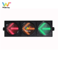 Usine En Gros 300mm LED Flèches 3 Aspects Trafic Traversant Signal Rouge Clair Ambre Vert