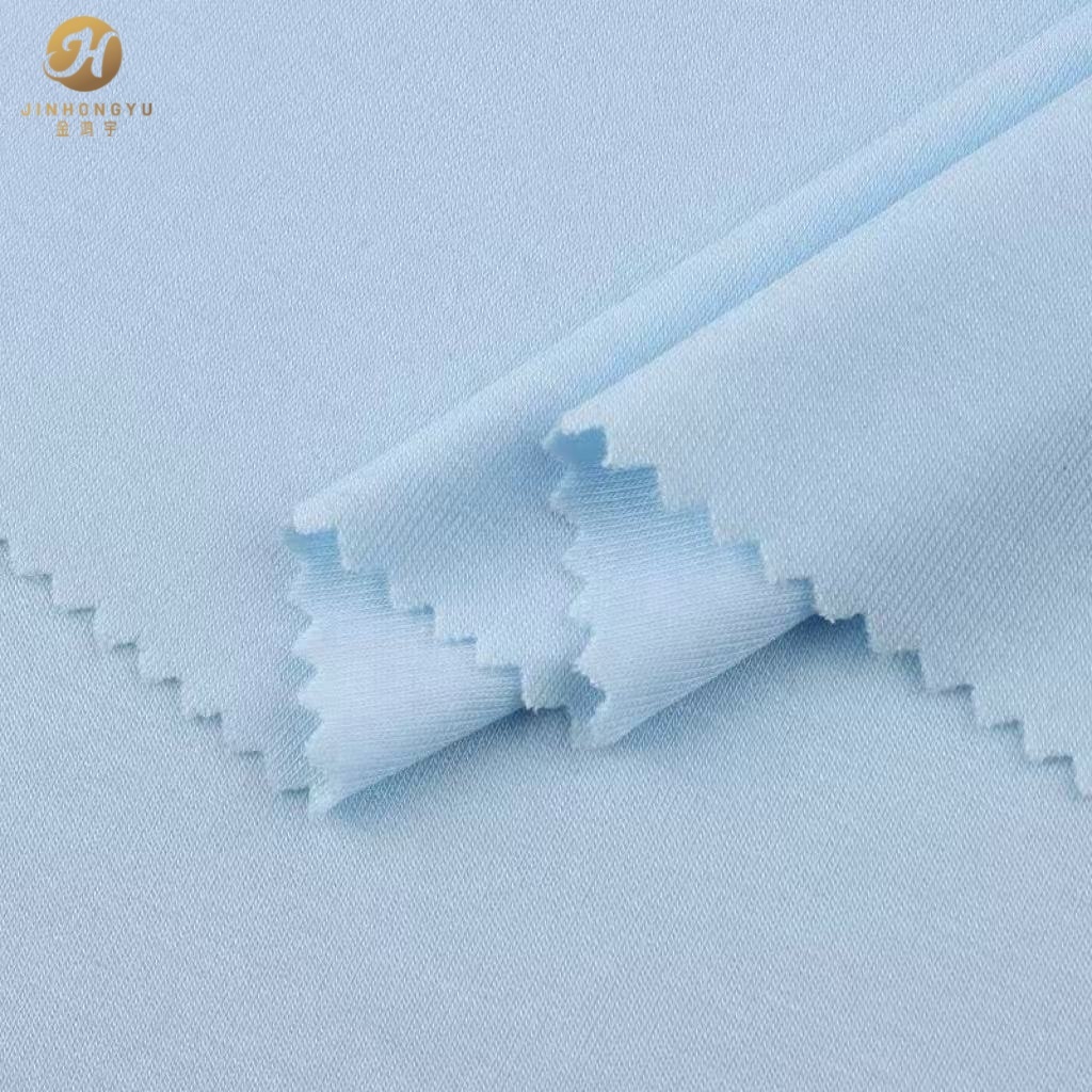 Wholesale 28 Lyocell 65 Viscose 7 Spandex Fabric 175gsm 175cm Wide High Stretch Plain Jersey Fabric for Fashion Dress Shirt RTS