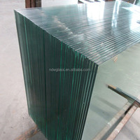 8mm 10mm Verre dépoli laminé avec PVB blanc pour balcon et garde-corps