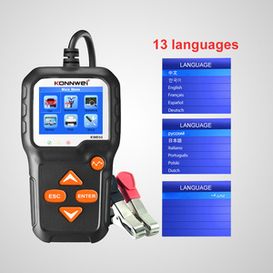 Dụng Cụ Kiểm Tra Ắc Quy Xe Máy 3 Vôn Tốt Nhất Từ Nhà Máy Máy Máy Kiểm Tra Ắc Quy Thông Minh Konnwei Kw650 - Product Image 4